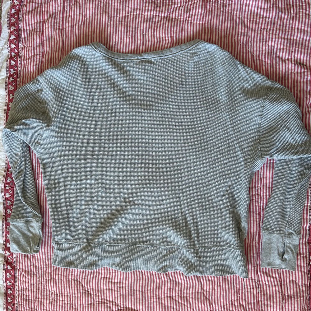 Aerie waffle knit long sleeve - Picture 3 of 3